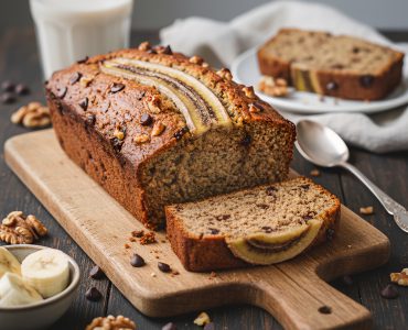 עוגת בננה טבעונית - בננה ברד