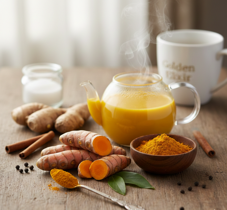 כורכום: סגולות, יתרונות רפואיים ומתכון חלב זהב