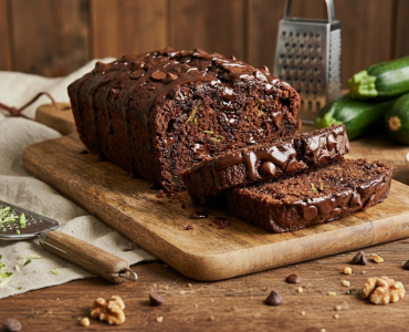 עוגת שוקולד זוקיני טבעונית