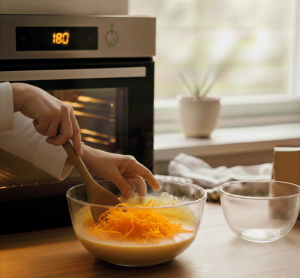 מתכון עוגת גזר טבעונית ללא גלוטן שלבי הכנה