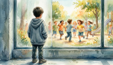 חרדה חברתית אצל ילדים