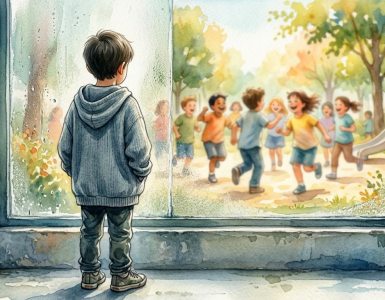 חרדה חברתית אצל ילדים