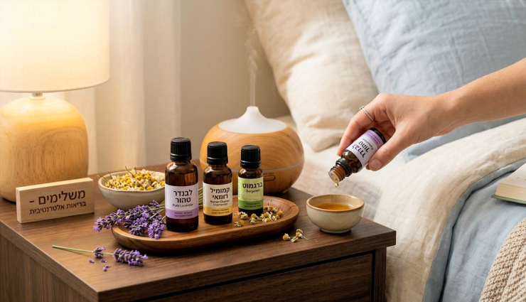 שמנים אתריים לשינה