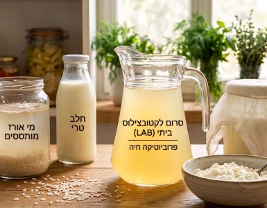 לקטובצילוס - פרוביוטיקה ביתית