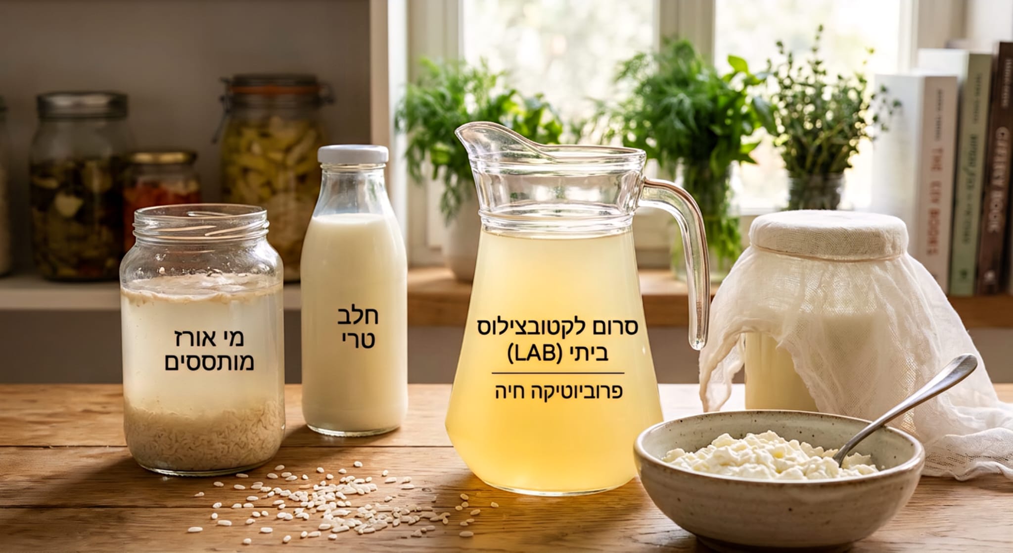 לקטובצילוס - פרוביוטיקה ביתית