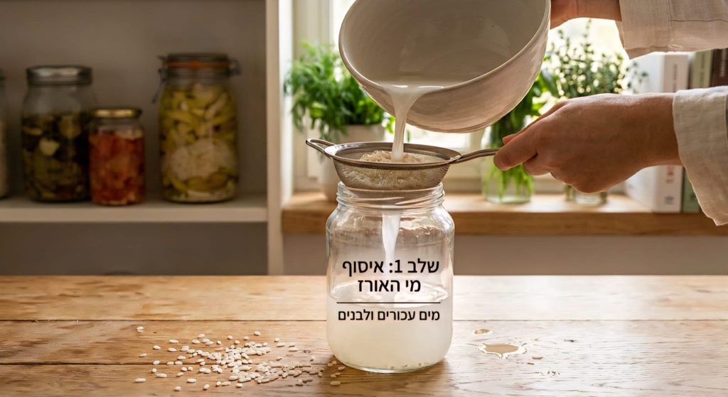 לקטובצילוס שלב הכנה 1